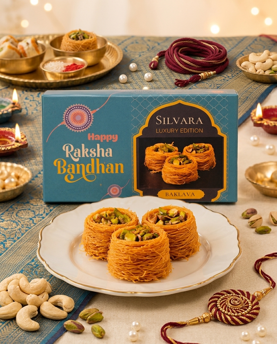 Silvara Luxury Edition Rakhi Box