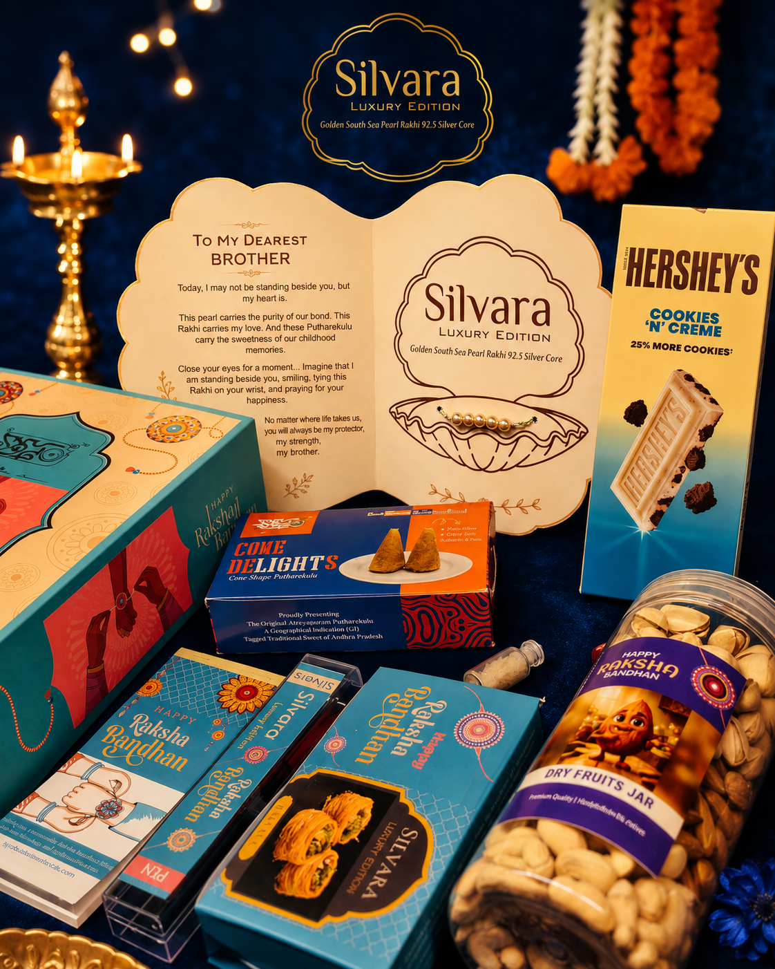 Silvara Luxury Edition Rakhi Box