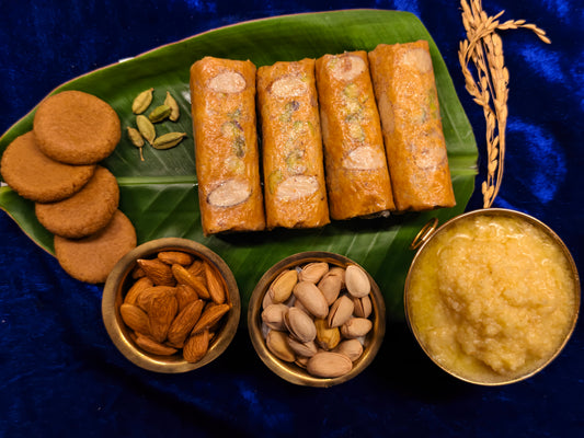 Jaggery Dry Fruits  Putharekulu